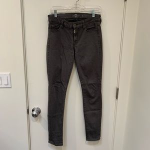 7 for All Mankind Gray “The Skinny” Jean size 29